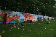 Artists Create Graffiti Zone Photo by Robin Elizabeth Herr